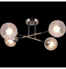 Люстра на штанге Illumico IL9573-4CSQ-79 BK AB