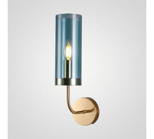 Бра ImperiumLoft Agne Blue Glass Tube 100322-22 Бра ImperiumLoft Agne Blue Glass Tube 100322-22