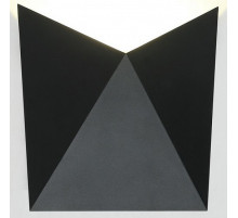 Уличный настенный светильник IMEX Wels IL.0014.0010 BK