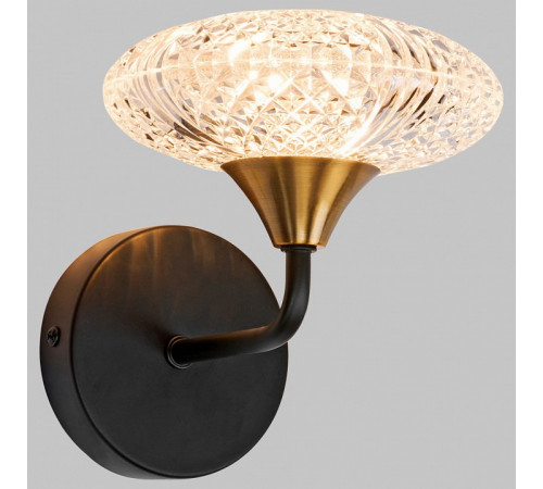 Бра IMEX MD.1232-1-W-BK+AGD