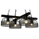 Подвесная люстра IMEX Ringo MD.20461-4-P-BK