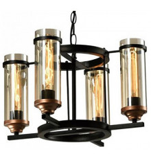Подвесная люстра IMEX Temple MD.20541-4-P-BK+AB