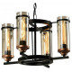 Подвесная люстра IMEX Temple MD.20541-4-P-BK+AB