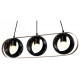 Подвесной светильник IMEX Rolf MD.21744-3-P-BK+CP