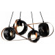 Подвесная люстра IMEX Rolf MD.21744-4-P-BK+CP
