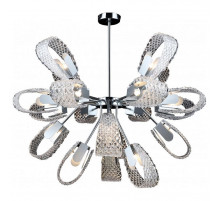 Люстра на штанге IMEX Lafleur MD.2375-19-S-CH+BK