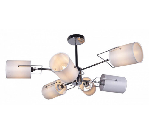 Люстра на штанге IMEX MD.2654-6-S CH