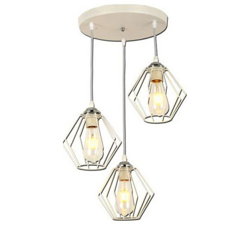Подвесная люстра IMEX MD.3099-3-P WH+CH