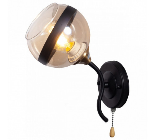 Бра IMEX MD.3595-1-W COFFEE+FGD Бра IMEX MD.3595-1-W COFFEE+FGD