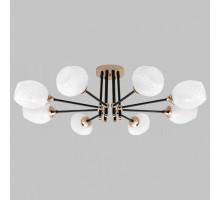 Потолочная люстра IMEX MD.4144-8-S-BK+FGD