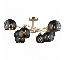 Люстра на штанге IMEX MD.4211-8-S-GD+FGD