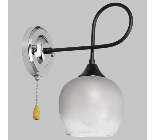 Бра IMEX MD.4243-1-W-BK+CH