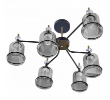 Люстра на штанге IMEX MD.4890-6-S COFFEE+FGD