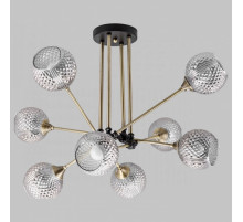 Потолочная люстра IMEX MD.5299-8-S-AB+BK