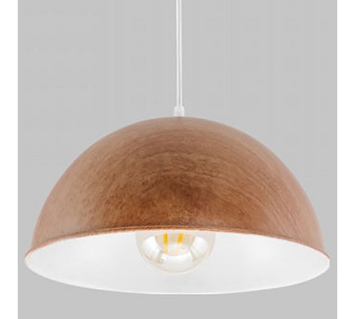Подвесной светильник IMEX MD.5660-1-P-WT+WOOD