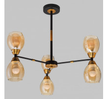 Люстра на штанге IMEX MD.8252-6-S-BK+BR