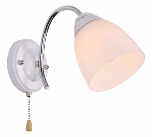 Бра IMEX MD.8410-1-W CH+WH Бра IMEX MD.8410-1-W CH+WH