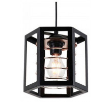 Подвесной светильник IMEX MD.8818-1-P BK+FGD