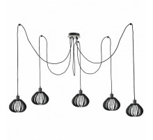 Подвесная люстра IMEX MD.9010-5-P-BK