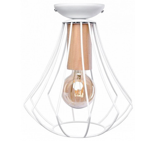 Потолочный светильник IMEX MD.9053-1-S-WH+WOOD Потолочный светильник IMEX MD.9053-1-S-WH+WOOD