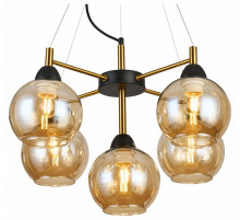 Подвесная люстра IMEX MD.9056-5-P-BK+COP