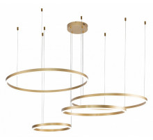 Подвесная люстра Indigo Galass 14001/4P Gold V000015L