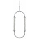 Подвесной светильник Indigo Ellisse 14005/1P Chrome V000027L