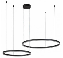 Подвесная люстра Indigo Galass 14001/2P Black V000030L