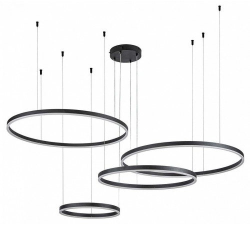 Подвесная люстра Indigo Galass 14001/4P Black V000034L Подвесная люстра Indigo Galass 14001/4P Black V000034L