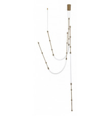Подвесная люстра Indigo Corda 14010/3P Brass V000064L
