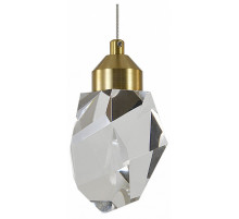 Подвесной светильник Indigo Cristallo 12053/1P Brass V000132L