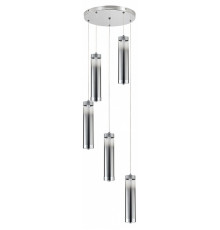 Каскадная люстра Indigo Rilucente 11061/5P Chrome V000147L
