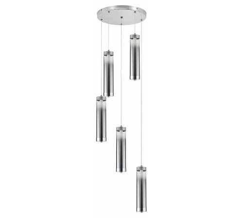 Каскадная люстра Indigo Rilucente 11061/5P Chrome V000147L Каскадная люстра Indigo Rilucente 11061/5P Chrome V000147L