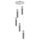 Каскадная люстра Indigo Rilucente 11061/5P Chrome V000147L