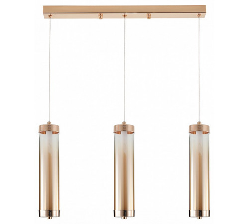 Подвесной светильник Indigo Rilucente 11061/3P Gold V000150L