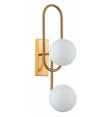 Бра Indigo Opaco 11015/2W Brass V000151