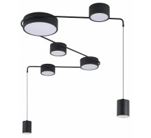 Потолочный светильник Indigo Modulo 14028/7С Black V000160L