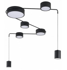 Потолочный светильник Indigo Modulo 14028/7С Black V000160L