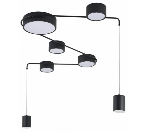 Потолочный светильник Indigo Modulo 14028/7С Black V000160L Потолочный светильник Indigo Modulo 14028/7С Black V000160L