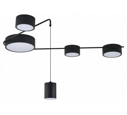 Потолочный светильник Indigo Modulo 14028/5С Black V000161L Потолочный светильник Indigo Modulo 14028/5С Black V000161L
