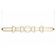 Подвесной светильник Indigo Collisore 14030/1PL Gold V000167L