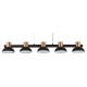 Подвесной светильник Indigo Traforo 11059/5PL Black V000184L
