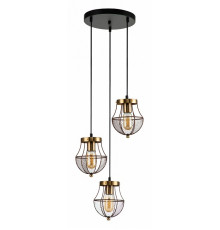Подвесная люстра Indigo Pallo 10011/3P Gold V000189
