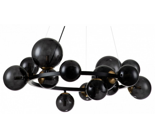 Подвесная люстра Indigo Molecola 11018/14P Black V000194