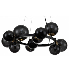Подвесная люстра Indigo Molecola 11018/11P Black V000195