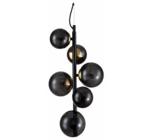 Подвесная люстра Indigo Molecola 11018/6P Black V000197