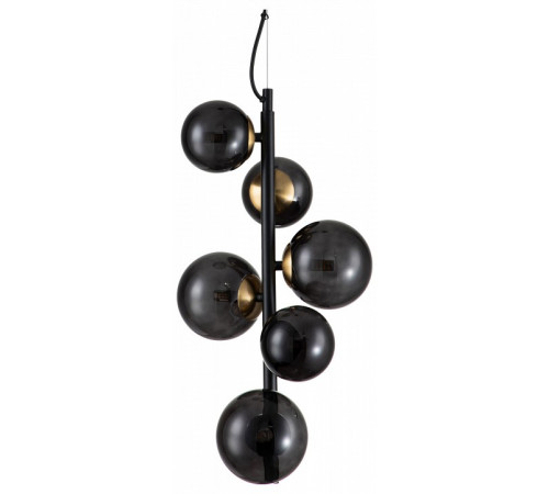 Подвесная люстра Indigo Molecola 11018/6P Black V000197