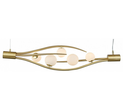 Подвесная люстра Indigo Flusso 11025/5P Gold V000230