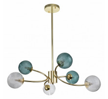 Люстра на штанге Indigo Selva 11032/6R Gold V000296
