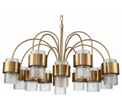 Подвесная люстра Indigo Eleganza 12019/A/12P Brass V000324 Подвесная люстра Indigo Eleganza 12019/A/12P Brass V000324